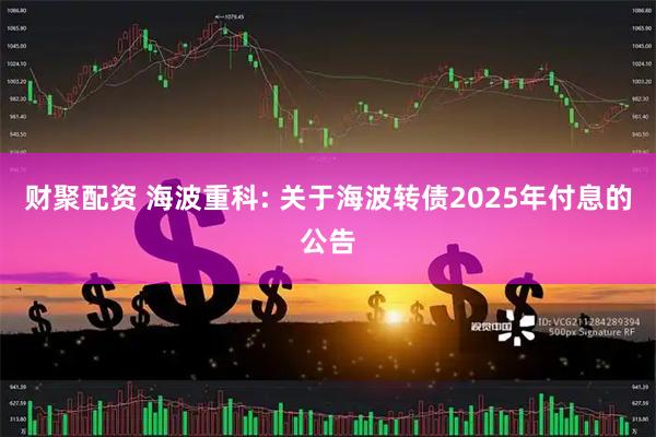 财聚配资 海波重科: 关于海波转债2025年付息的公告