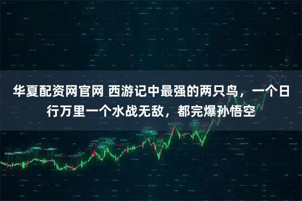 华夏配资网官网 西游记中最强的两只鸟，一个日行万里一个水战无敌，都完爆孙悟空